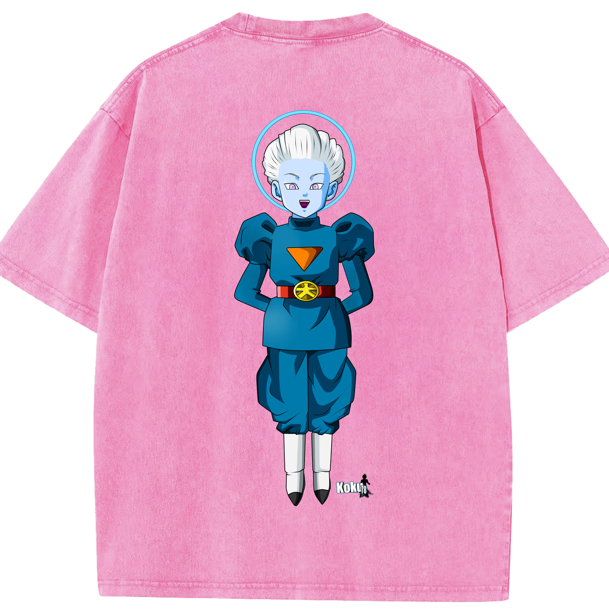 （画像用） ドラゴンボール DRAGON BALL 綿100% ヴィンテージ風 半袖Tシャツ（背面プリント）